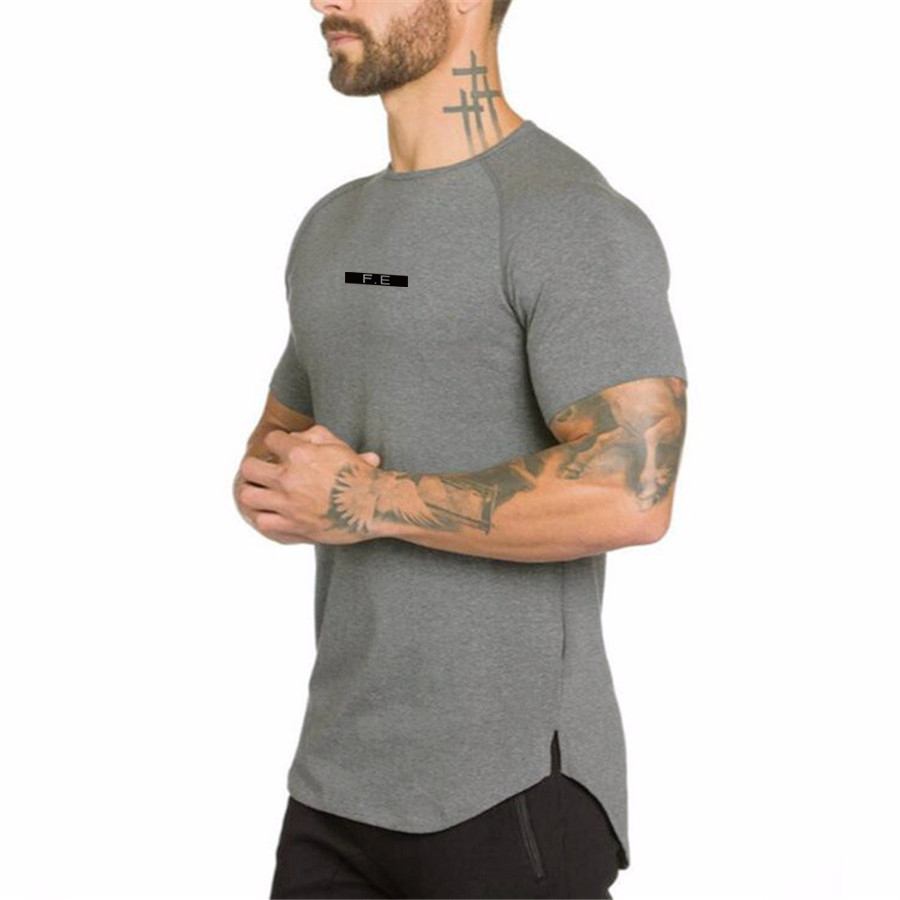 Men's Curved Hem Tee's