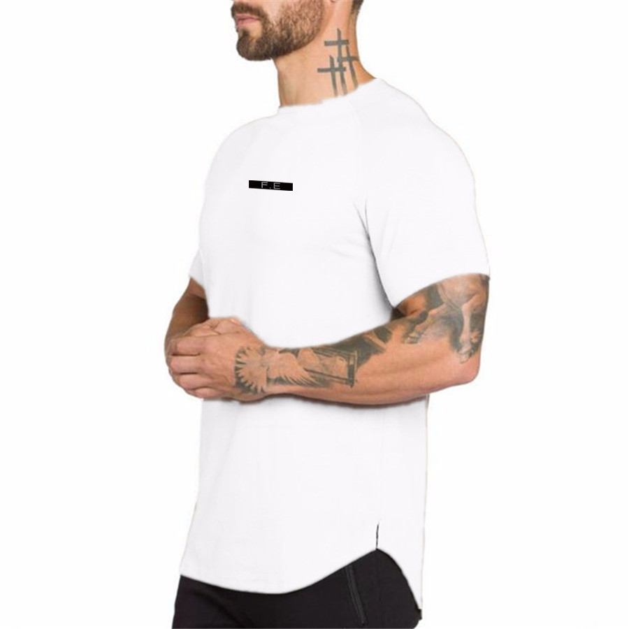 Men's Curved Hem Tee's
