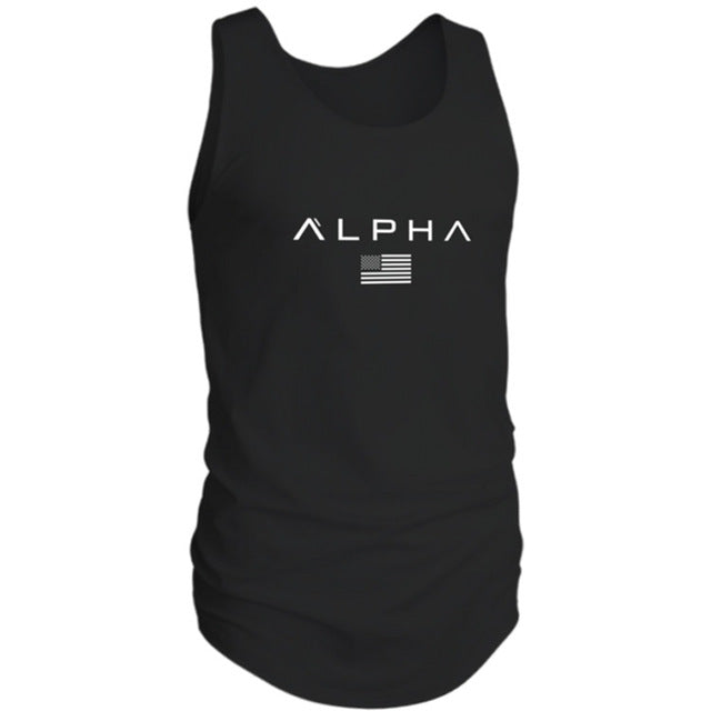 Men's ALPHA Tank Top-FITNESS ENGINEERING