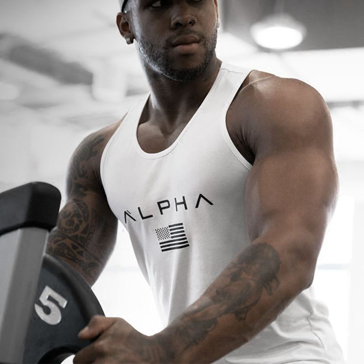 Men's ALPHA Tank Top-FITNESS ENGINEERING